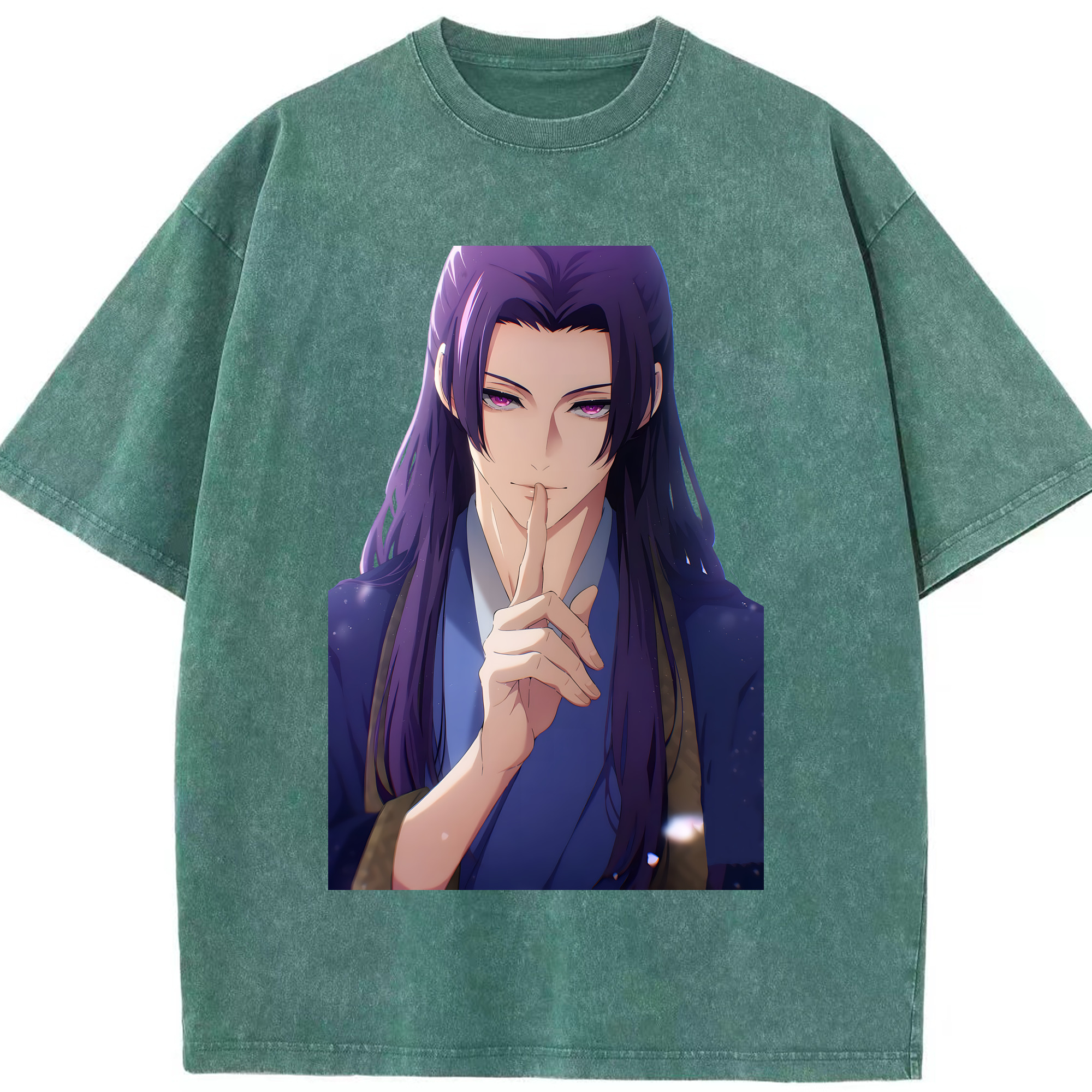 （画像用） 薬屋のひとりごと The Apothecary Diaries 綿100% ヴィンテージ風 半袖Tシャツ（フロントプリント）